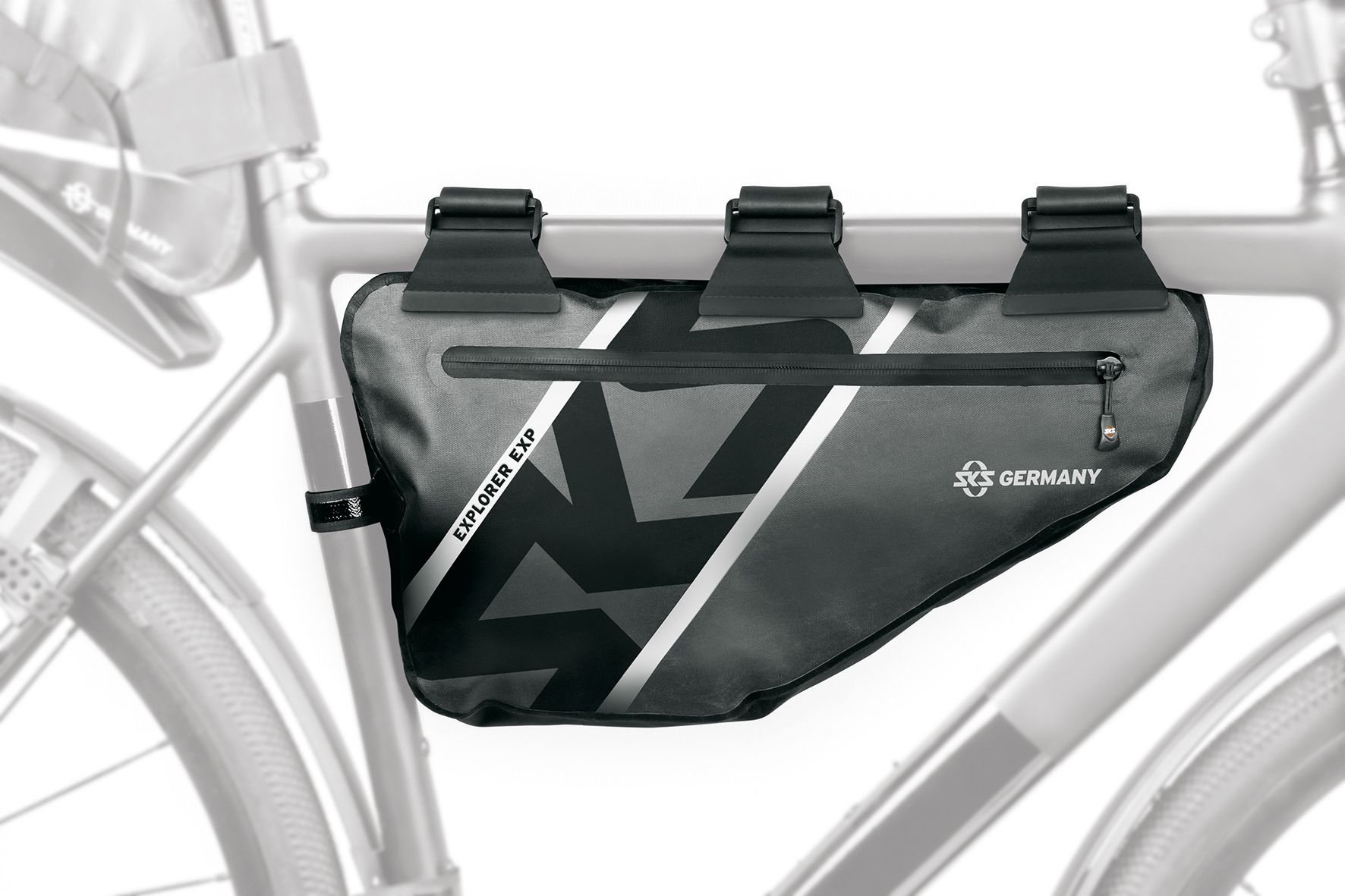 Rahmentasche Explorer Exp. Framebag schwarz / schwarz