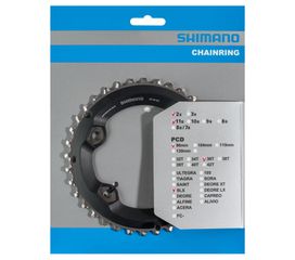 Kettenblatt SLX FC-M7000 Double / schwarz / 36 Zähne, BC, 96 mm