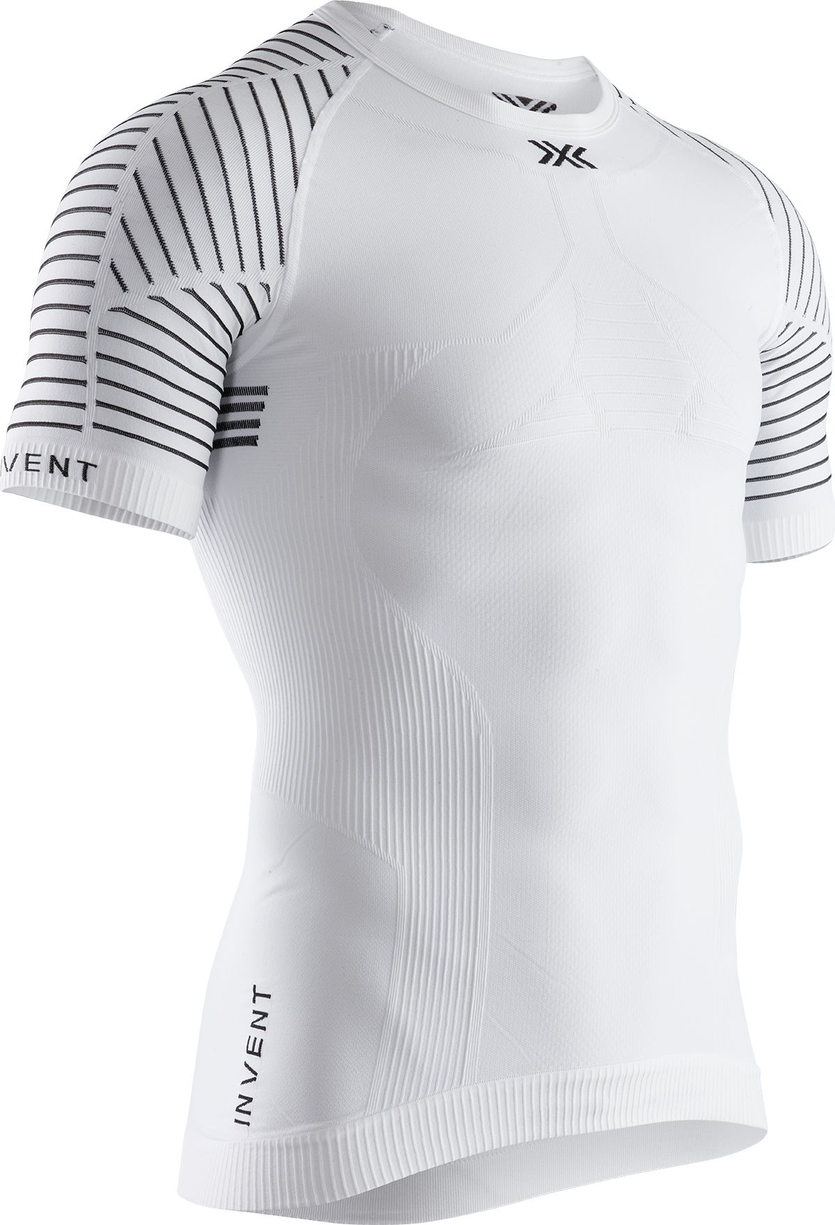 Men Invent 4.0 LT Shirt SH SL / Actic White/Dolomite Grey / S