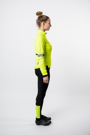 STREAM GTX PL Damen-Regenjacke / neon yellow / 36