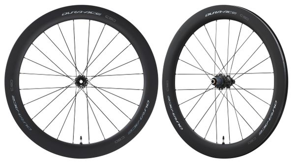 Road Radsatz Dura-Ace WH-R9270-C60 Tubless Disc / Schwarz / Laufradsatz, 12 mm/12 mm, 100mm/142mm, 12