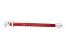 Steckachsadapter / rot/silber / M12 x 1.0 160mm