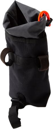Stem Bag / schwarz-orange / 9 x 9 x 20 cm, 1.1 l