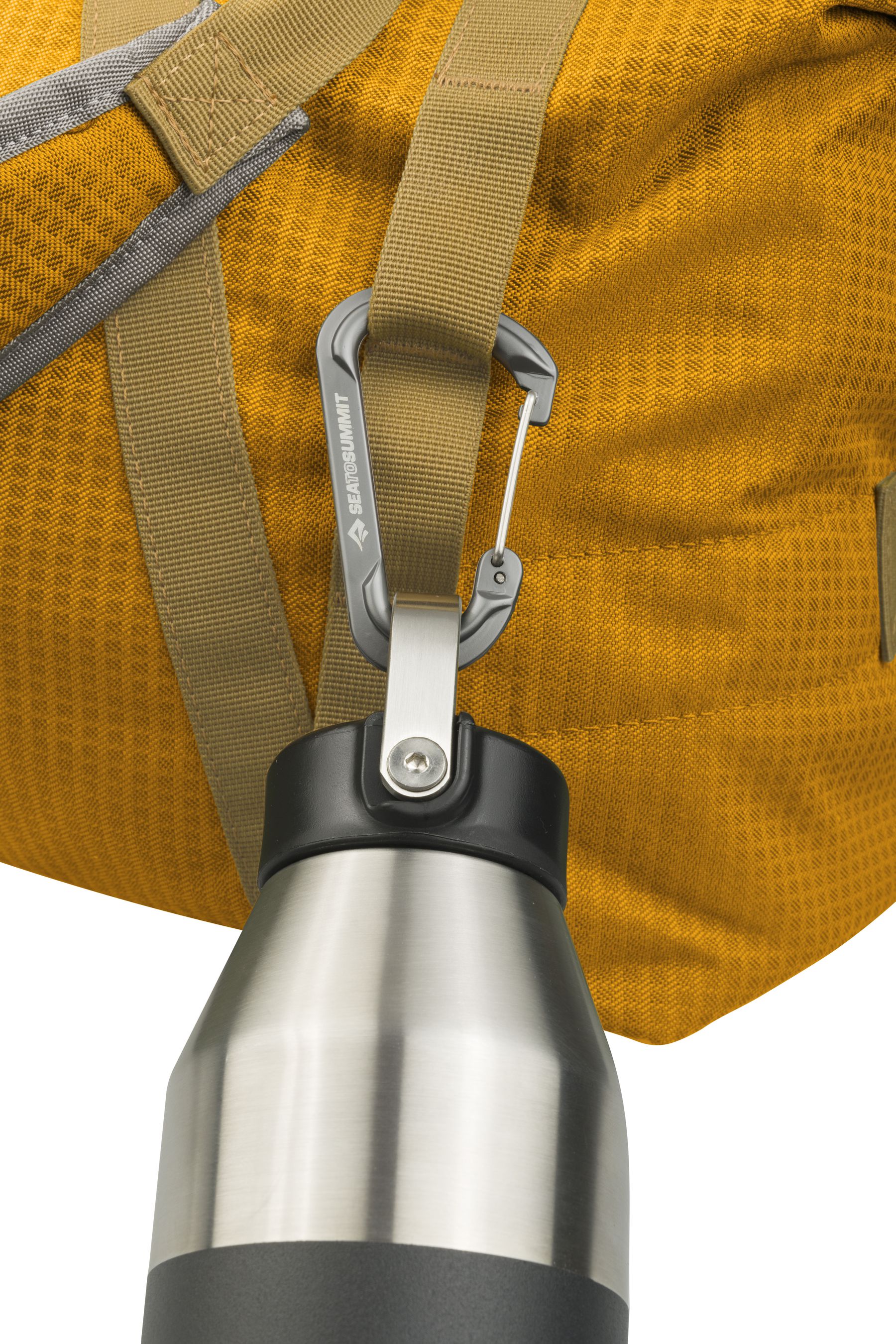 Multifunktions-Karabiner SET / grey / Gross, 2er Set
