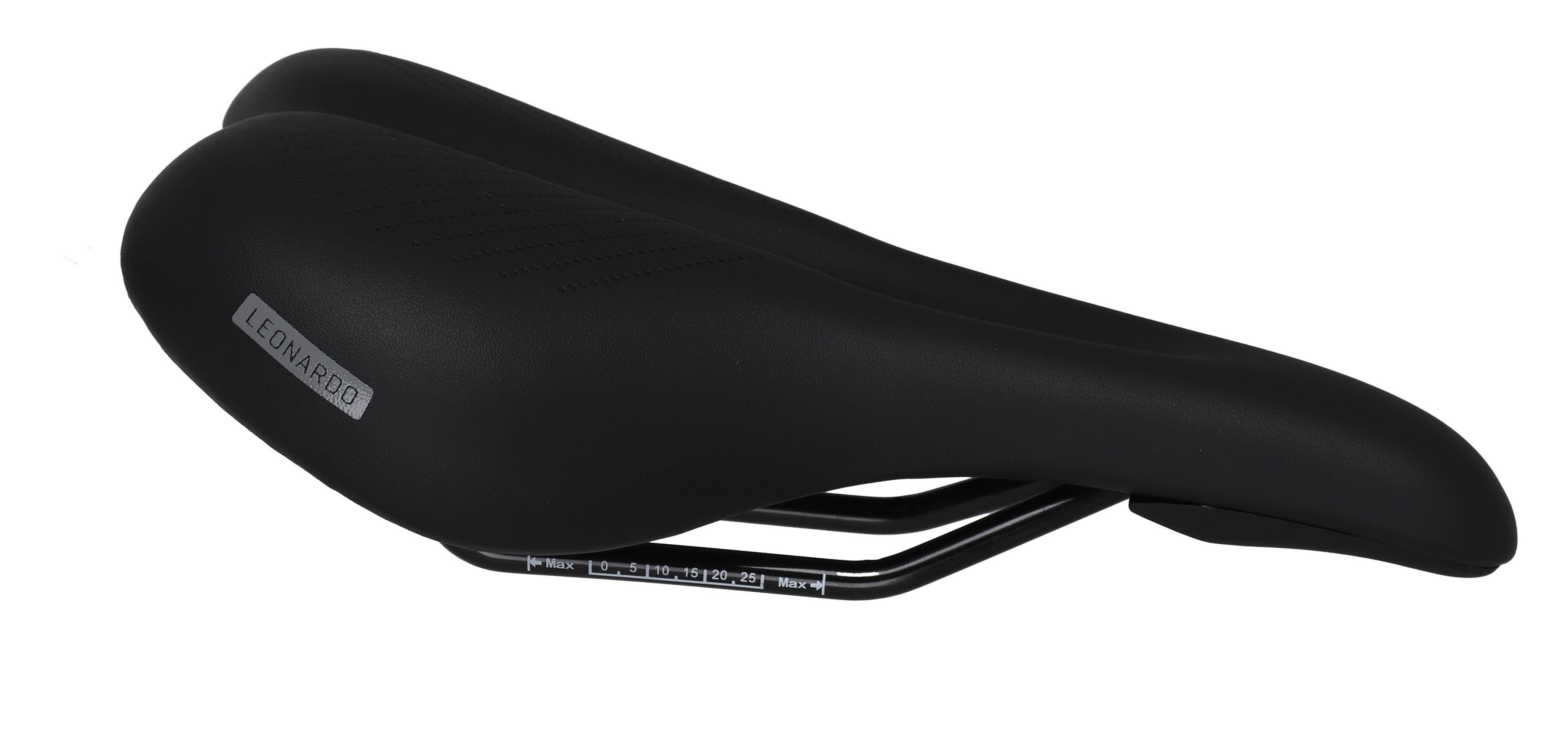 LUNA III Sattel/ schwarz / 154mm