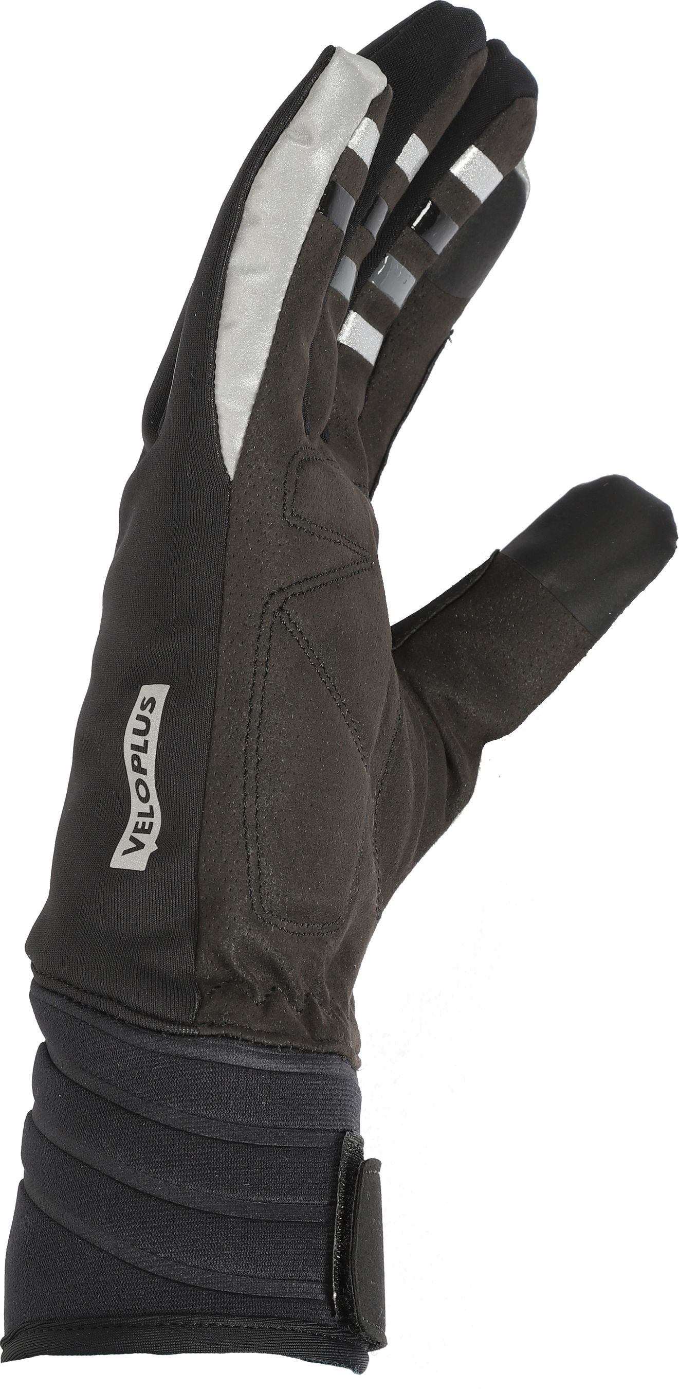 BEAM 2.0 reflektierende Unisex-Handschuhe / schwarz_silber / M