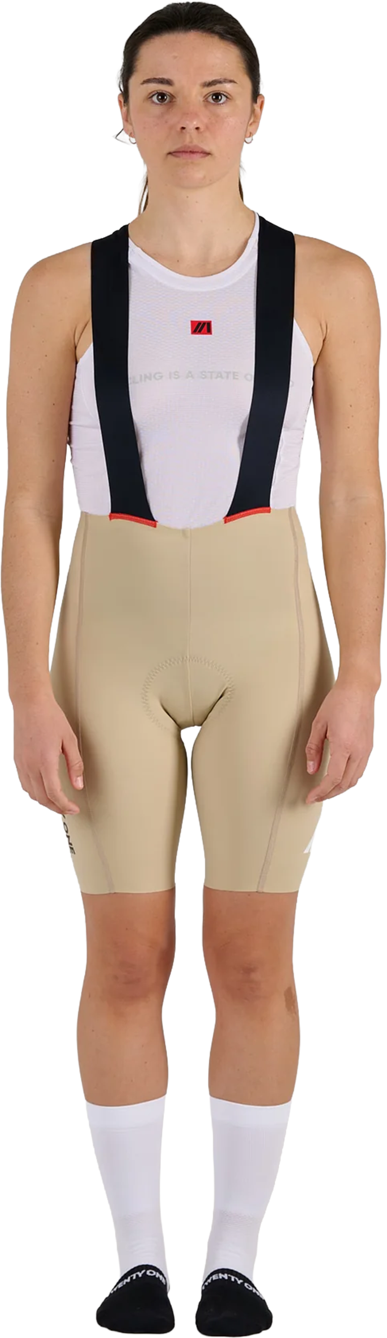 AIR Damen-Trägerhose / moth brown / M