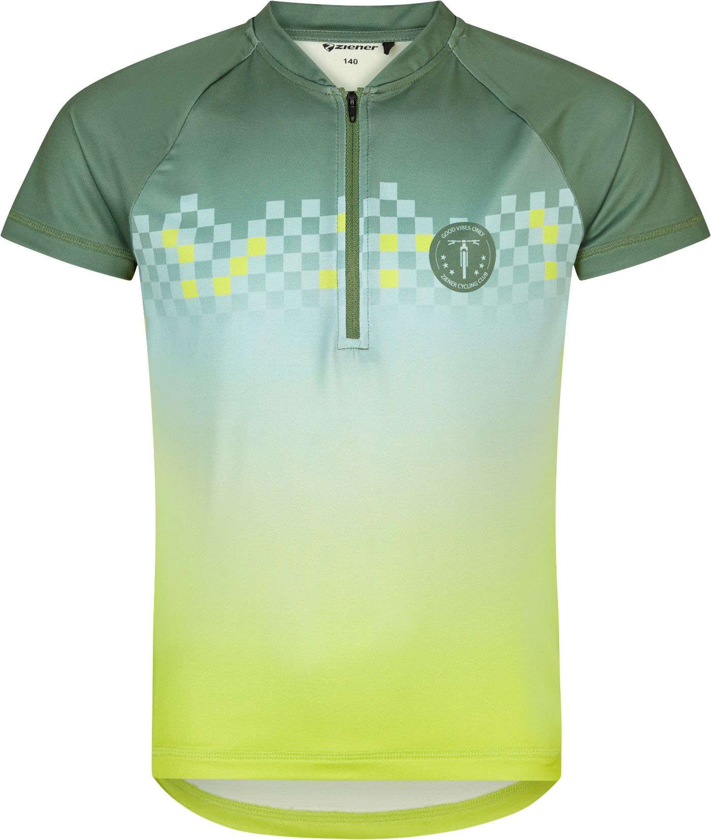 NESTEL Kinder-Kurzarmtrikot / bitter lemon / 128