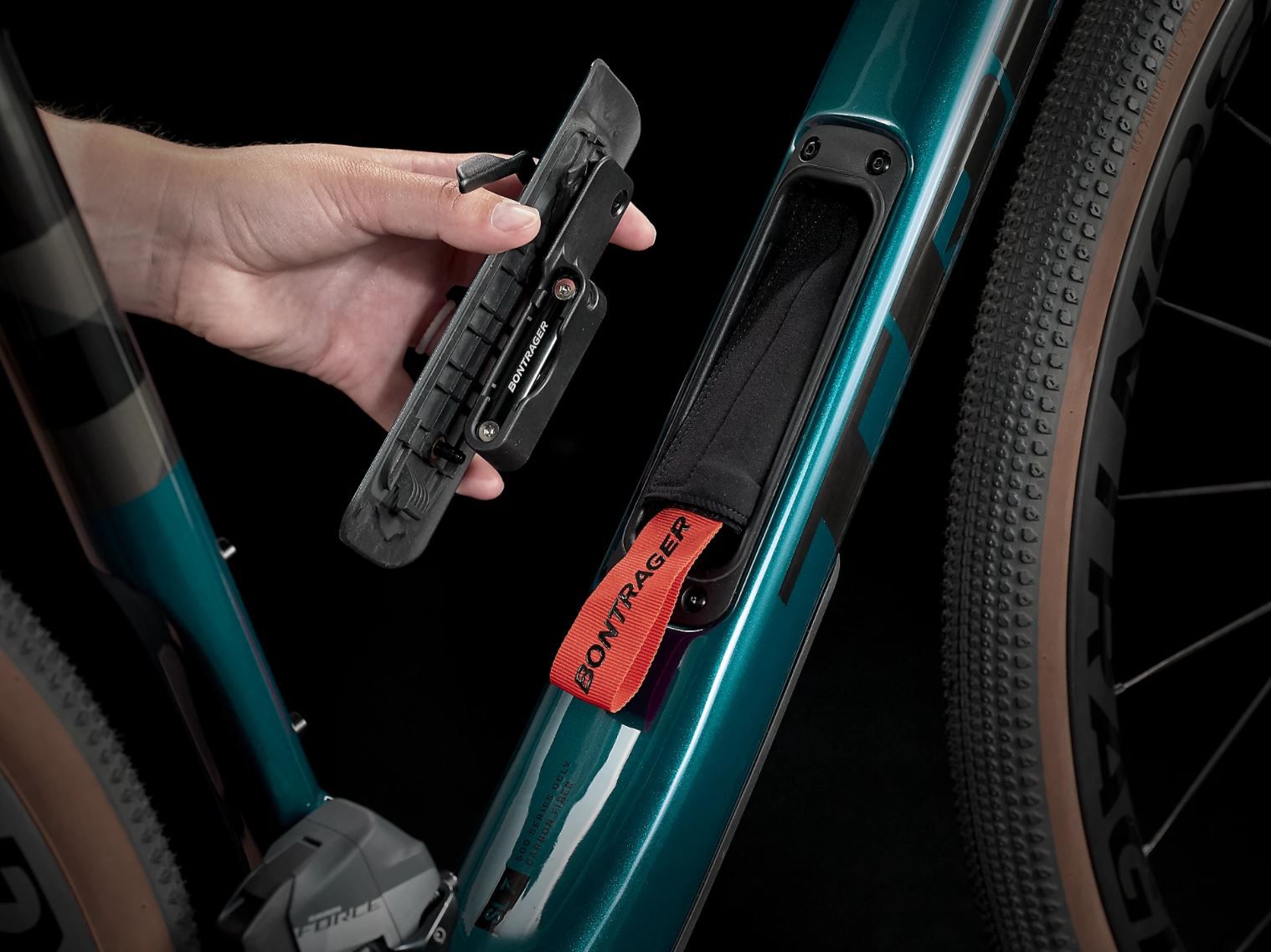 CHECKPOINT SL 7 eTAP Gravelbike / dark aquatic carbon smoke / 61 CM