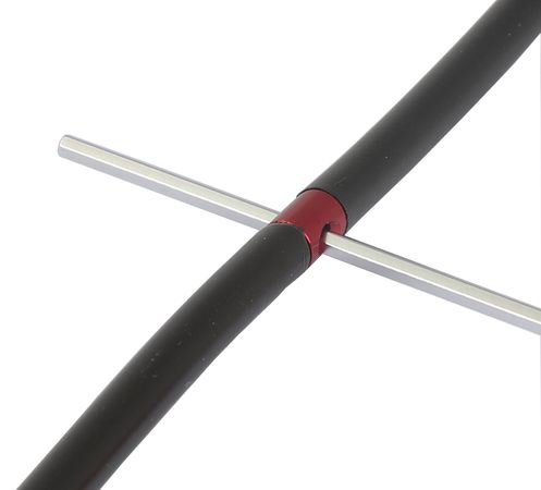 BARB CONNECTOR, Verbindungstück zum Einziehen von Leitungen / rot