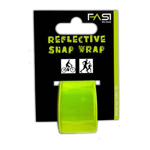 Fasi Snap Wrap Reflektorband 30 x 340 mm , gelb - Hauptansicht