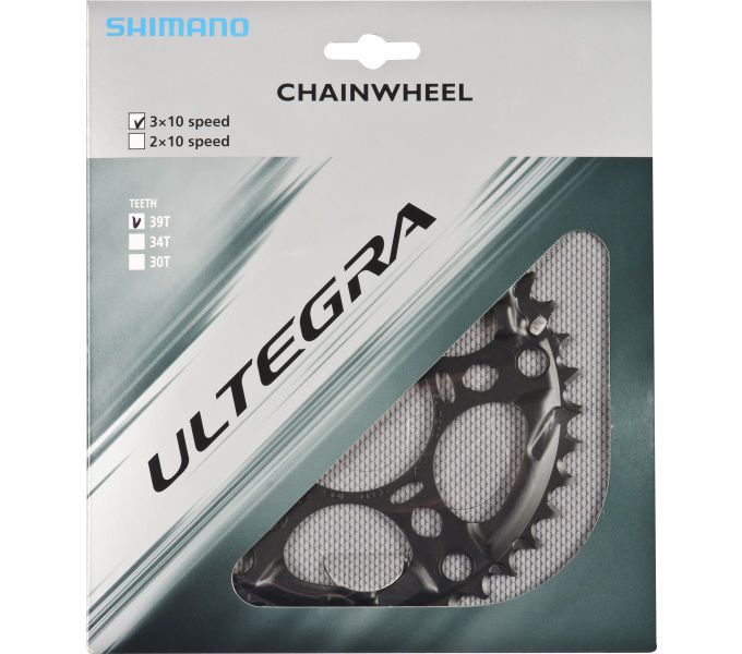 Kettenblatt Ultegra FC-6703 Triple / grau / 39, 130 mm