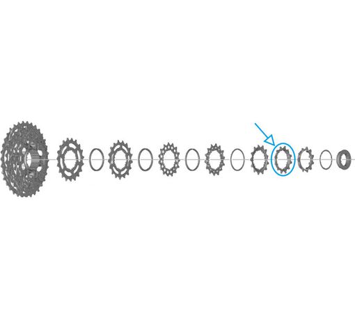 Zahnkranz CS-R7100 / CS-R7100, 12