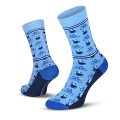 Cafe Cycliste Socks 2024 / blue / 39-42
