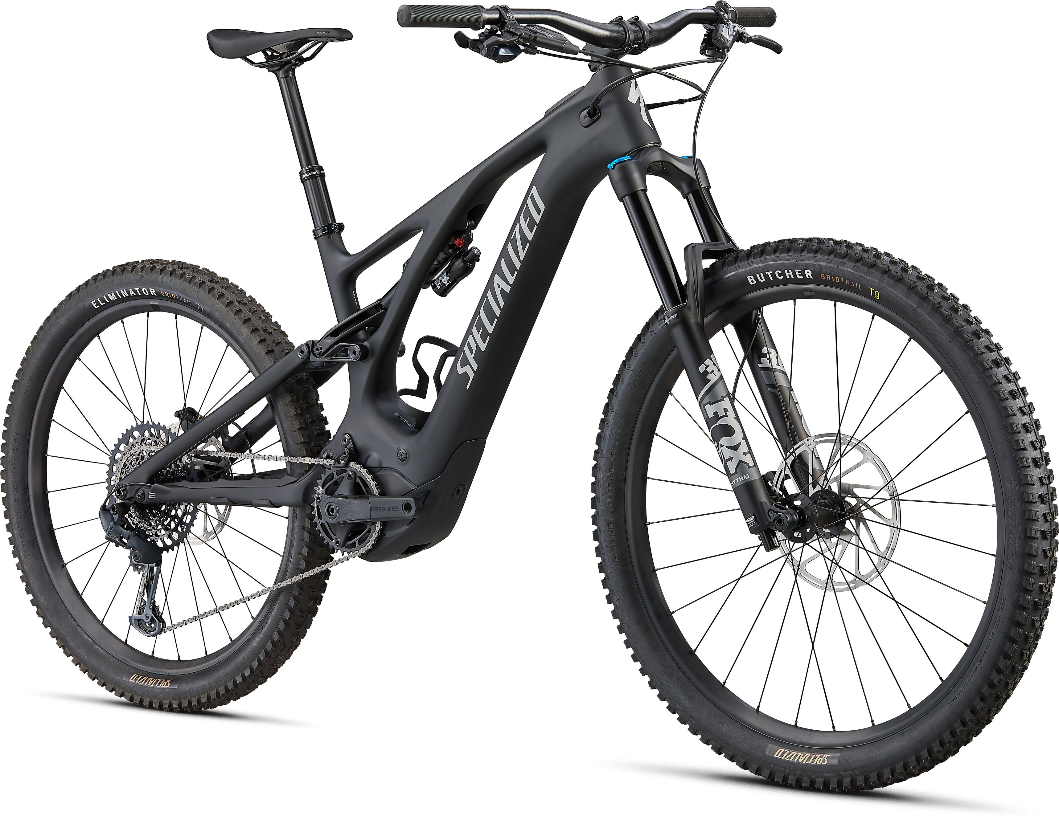 LEVO COMP CARBON E-MTB Fully / black light silver black / S2