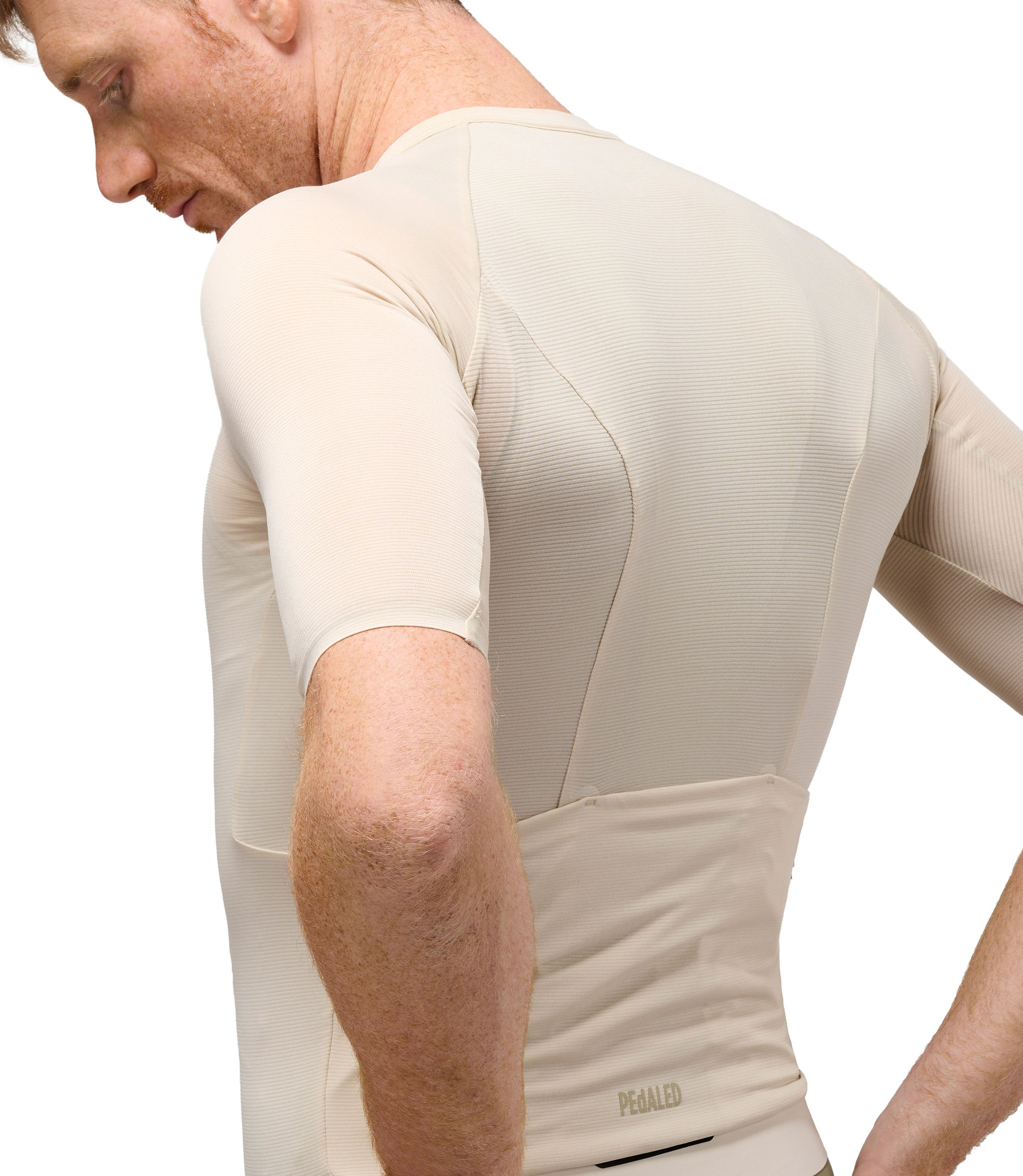 ELEMENT LIGHTWEIGHT Herren-Kurzarmtrikot / off-white / L