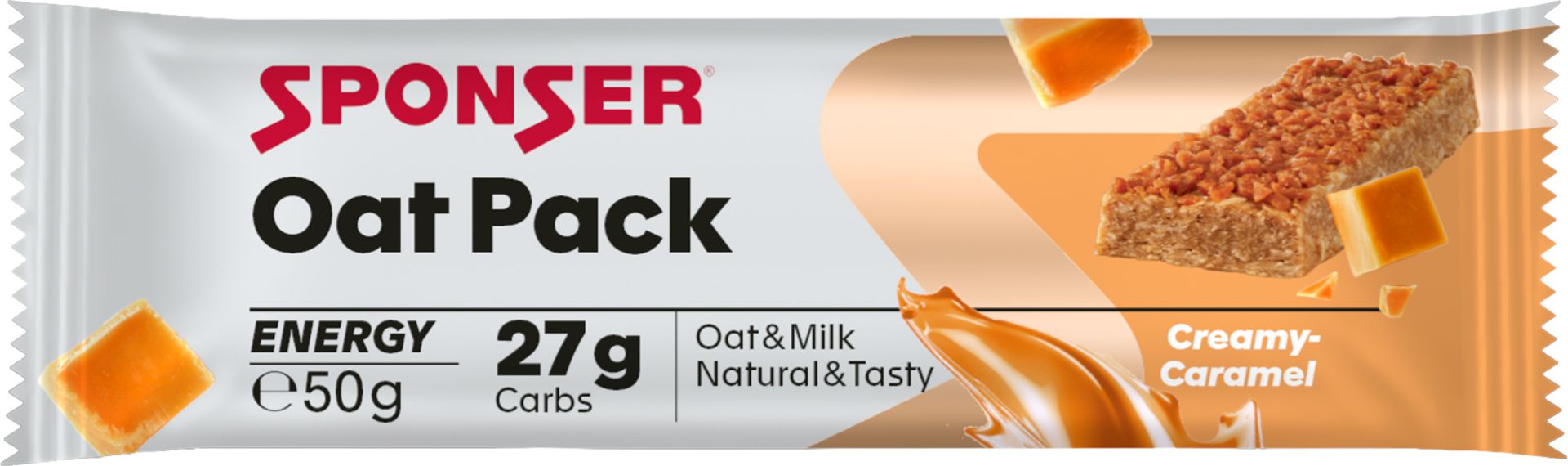 Oat Pack, Display (25 x 50 g) / Creamy Caramel
