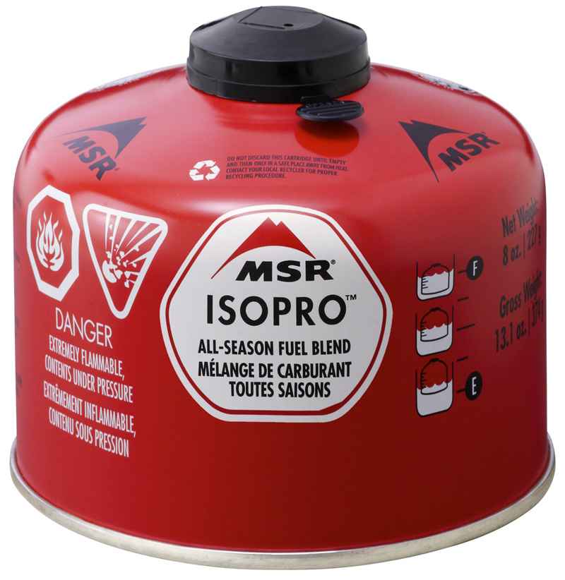 ISO PRO Gaskartuschen, Rot - Hauptansicht