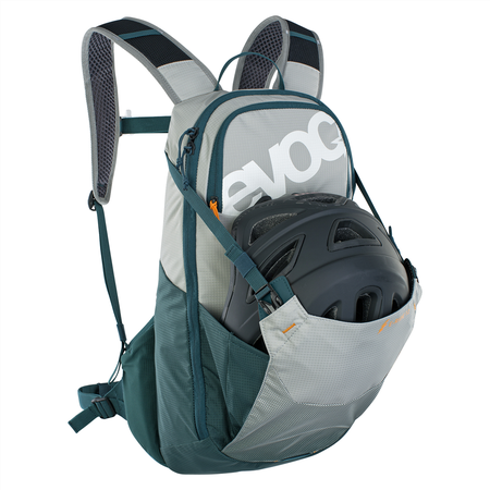 E-RIDE, 12L Bikerucksack / stone/petrol