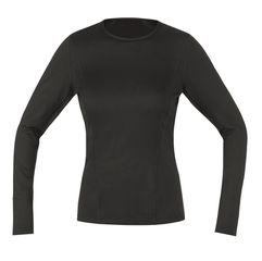 M BASE LAYER THERMO Damen-Langarmshirt / schwarz / 44