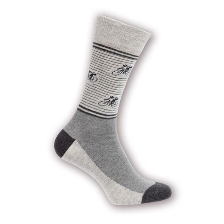 Vintage Cyclist Socks / grey melange / 43-46