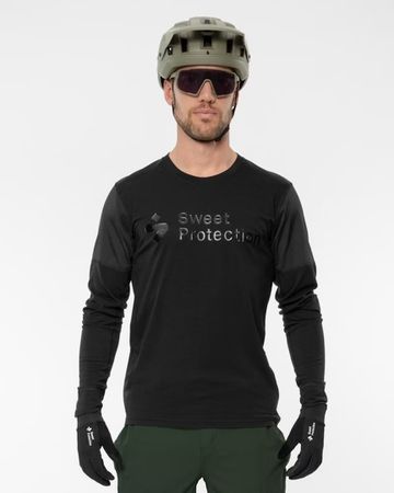 Sweet Protection Hunter Merino Hybrid LS Jersey M / schwarz / L