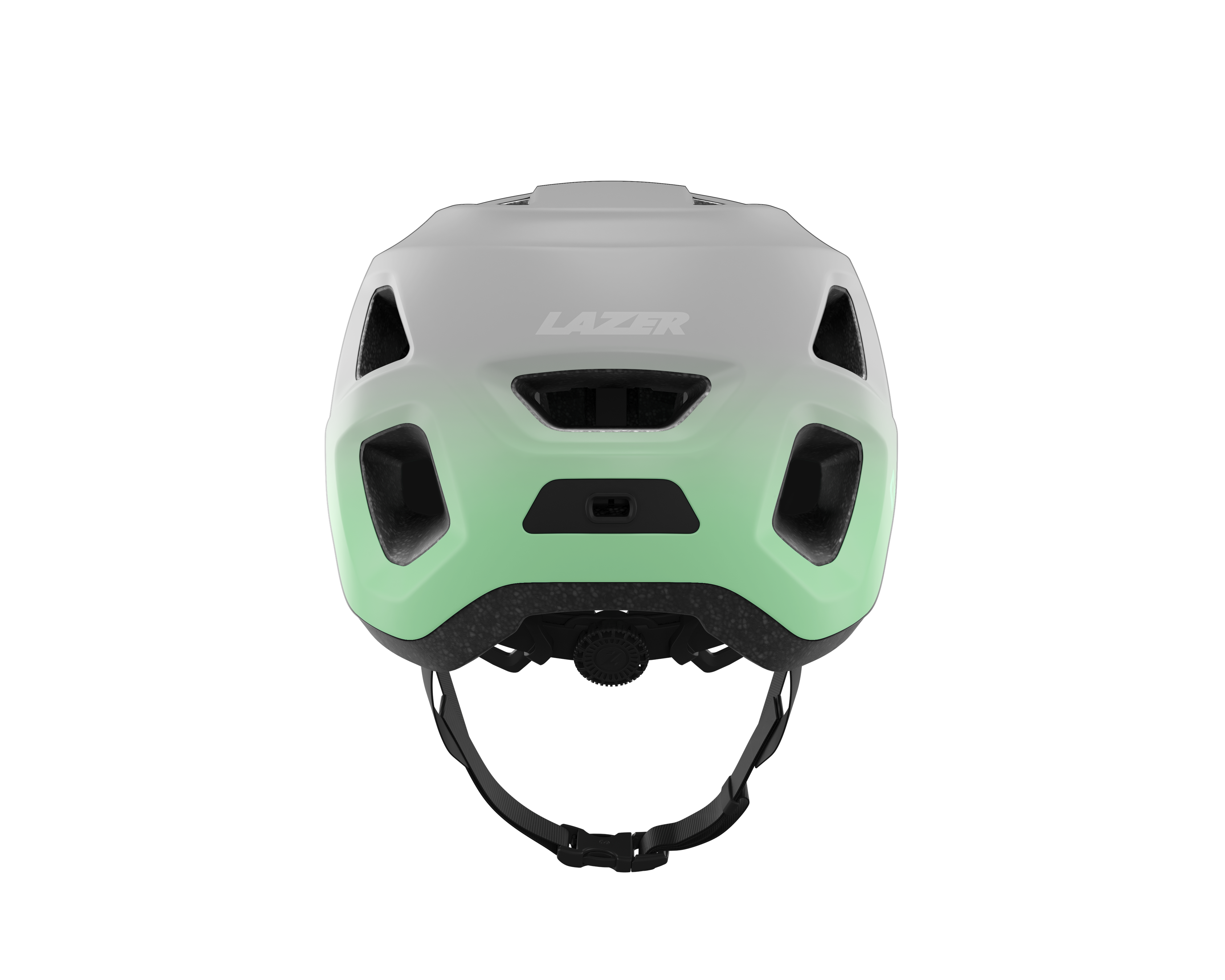 LAZER Unisex MTB Finch KinetiCore Helm / matte white mint