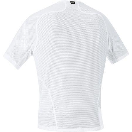 M BASE LAYER Herren-Funktionsshirt / weiss / S
