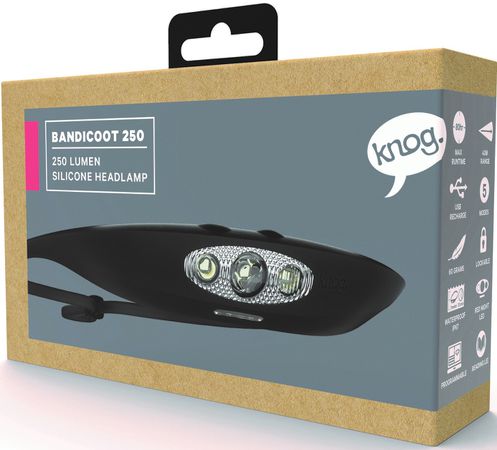 Stirnlampe Bandicoot 250 / black