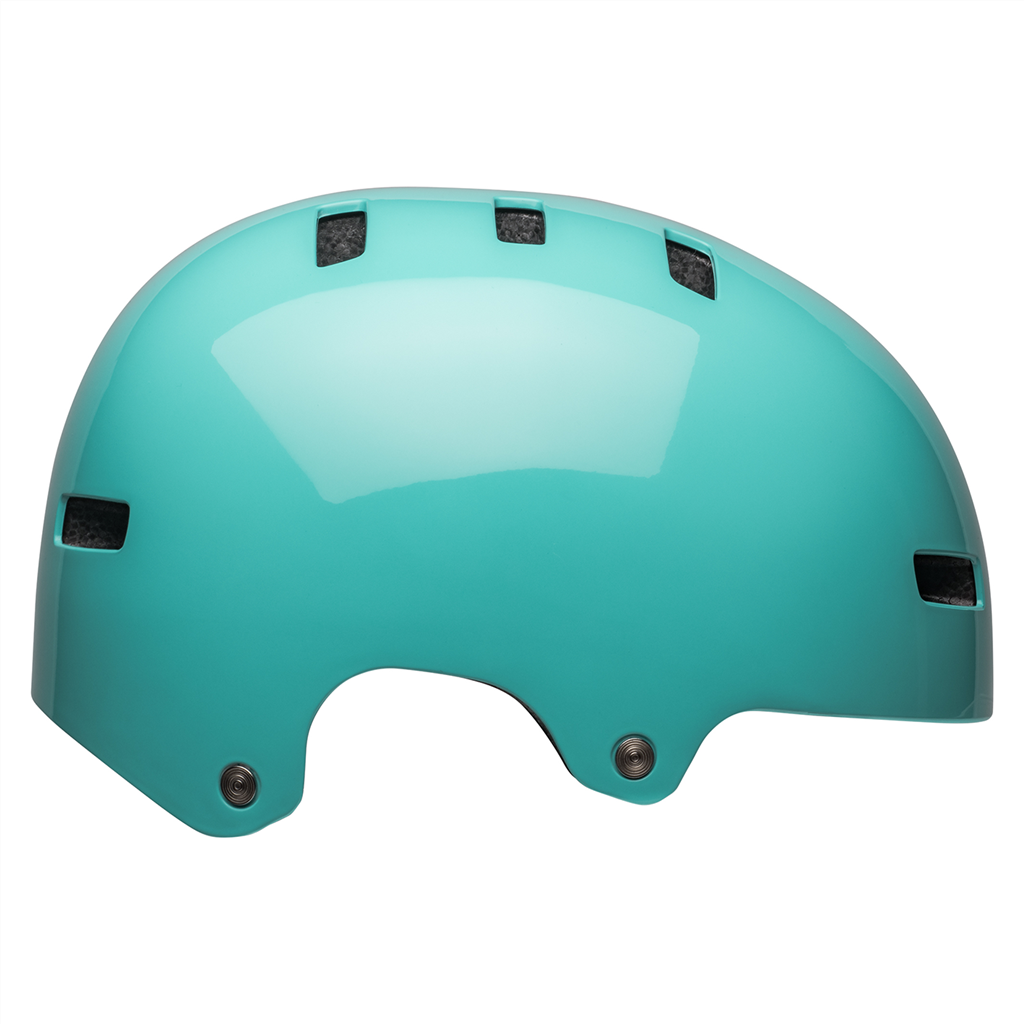 Span Helmet , gloss light blue chum - Hauptansicht