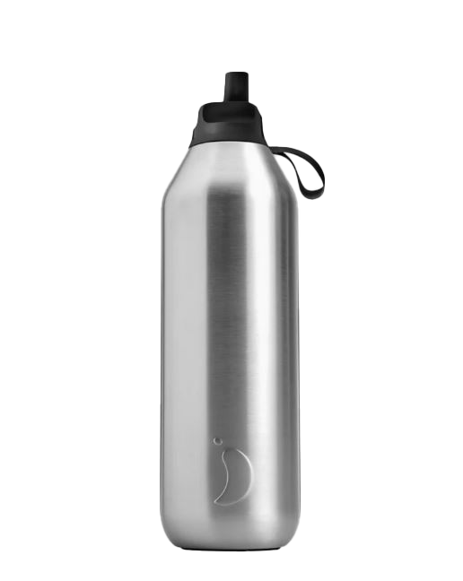 Chilly's Series 2 Flip Bottle 1l / Stainless Steel recycled
