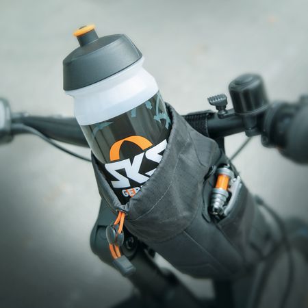 Lenkertasche Urban Stem Bag / schwarz, orange