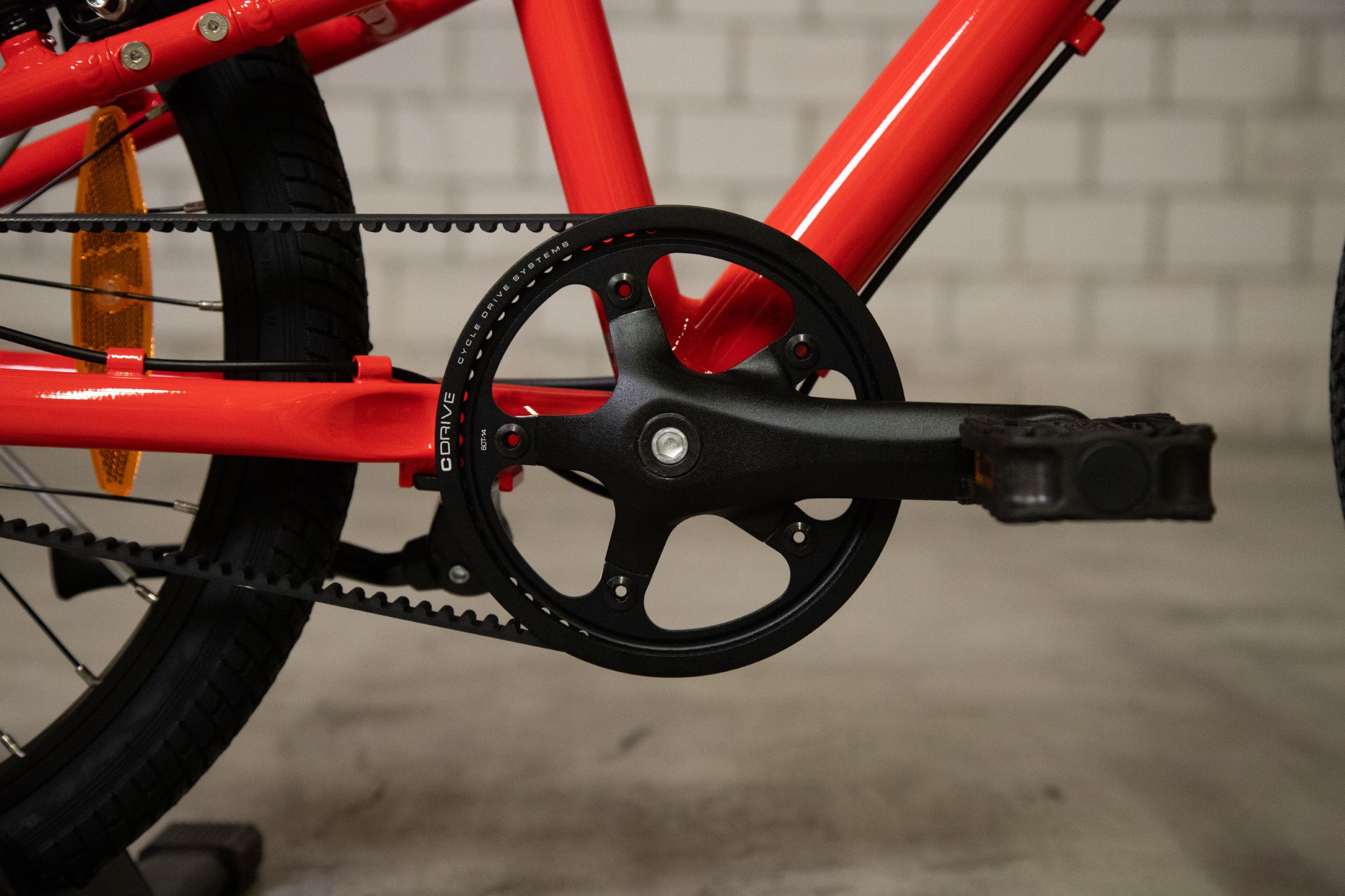 FLiZZi 20 RIEMEN Kindervelo / rot / 20 ZOLL