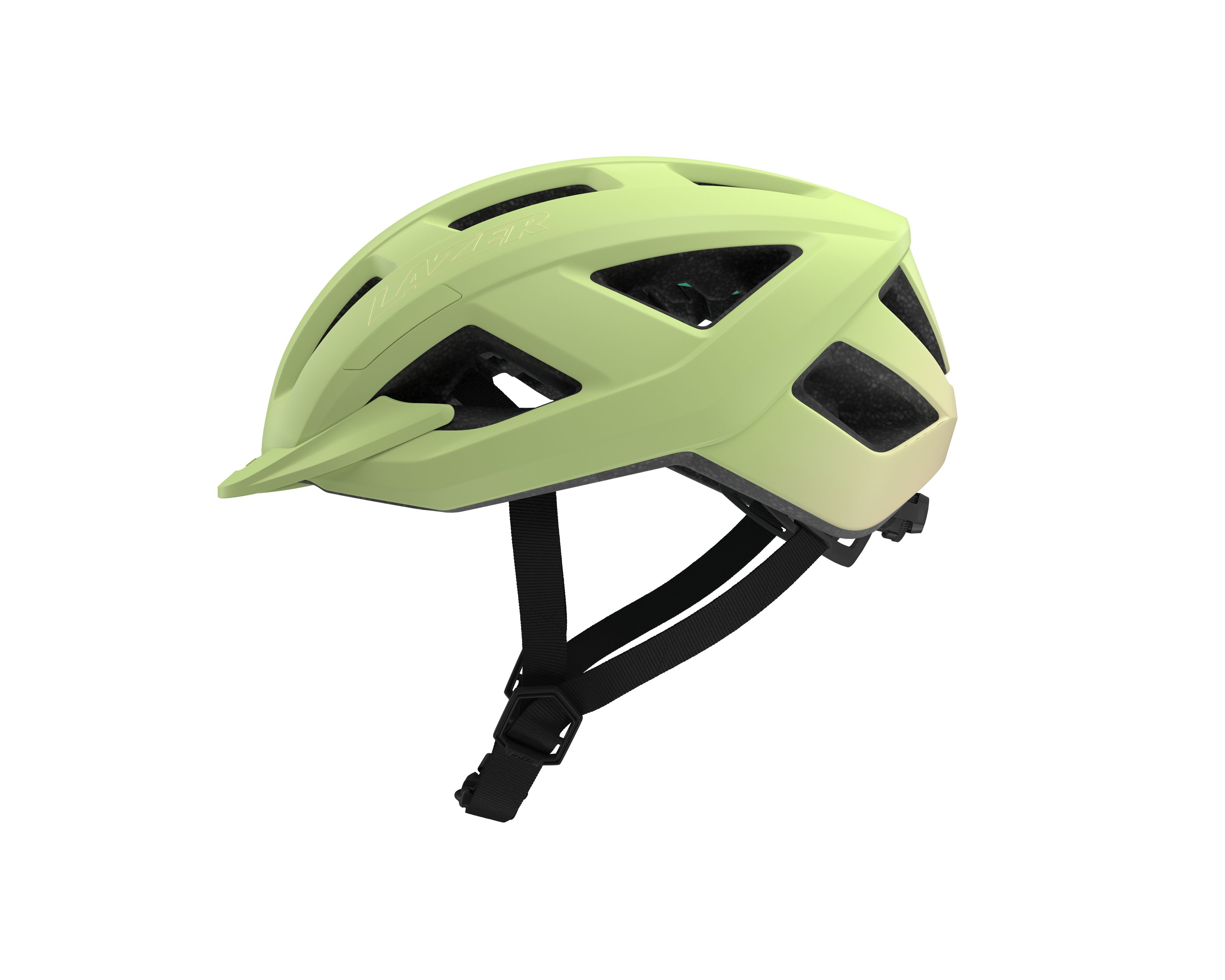 LAZER Unisex Road Cerro KinetiCore Helm / matte green mango / L