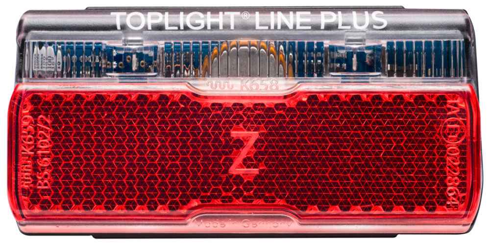 TOPLIGHT LINE PLUS BRAKE TEC Dynamo-Rücklicht mit Bremslicht - Hauptansicht