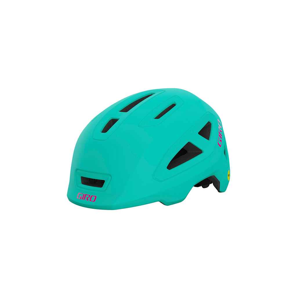 Scamp II MIPS Helmet , matte screaming teal/bright pink - Hauptansicht