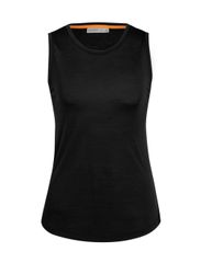 SPHERE II Damen-Merino-Tanktop / black / M