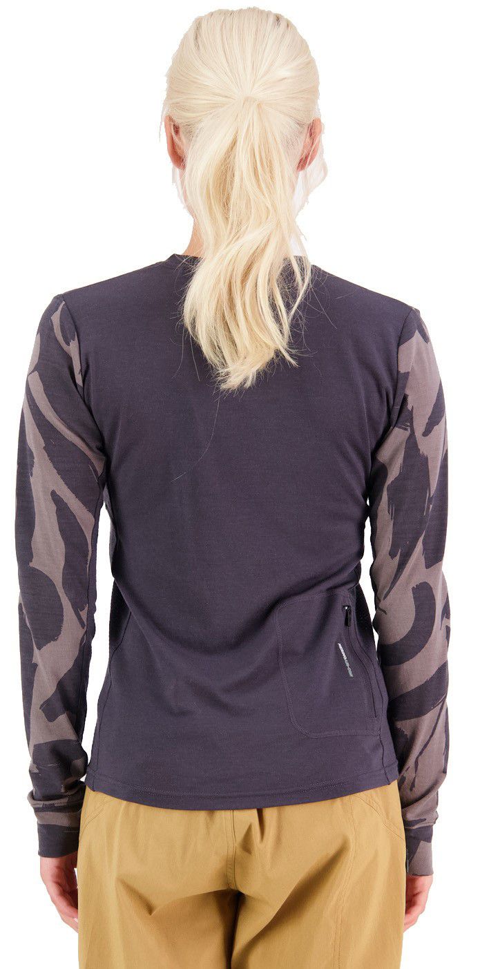 REDWOOD ENDURO Damen-Langarmshirt / shale/fragments / M