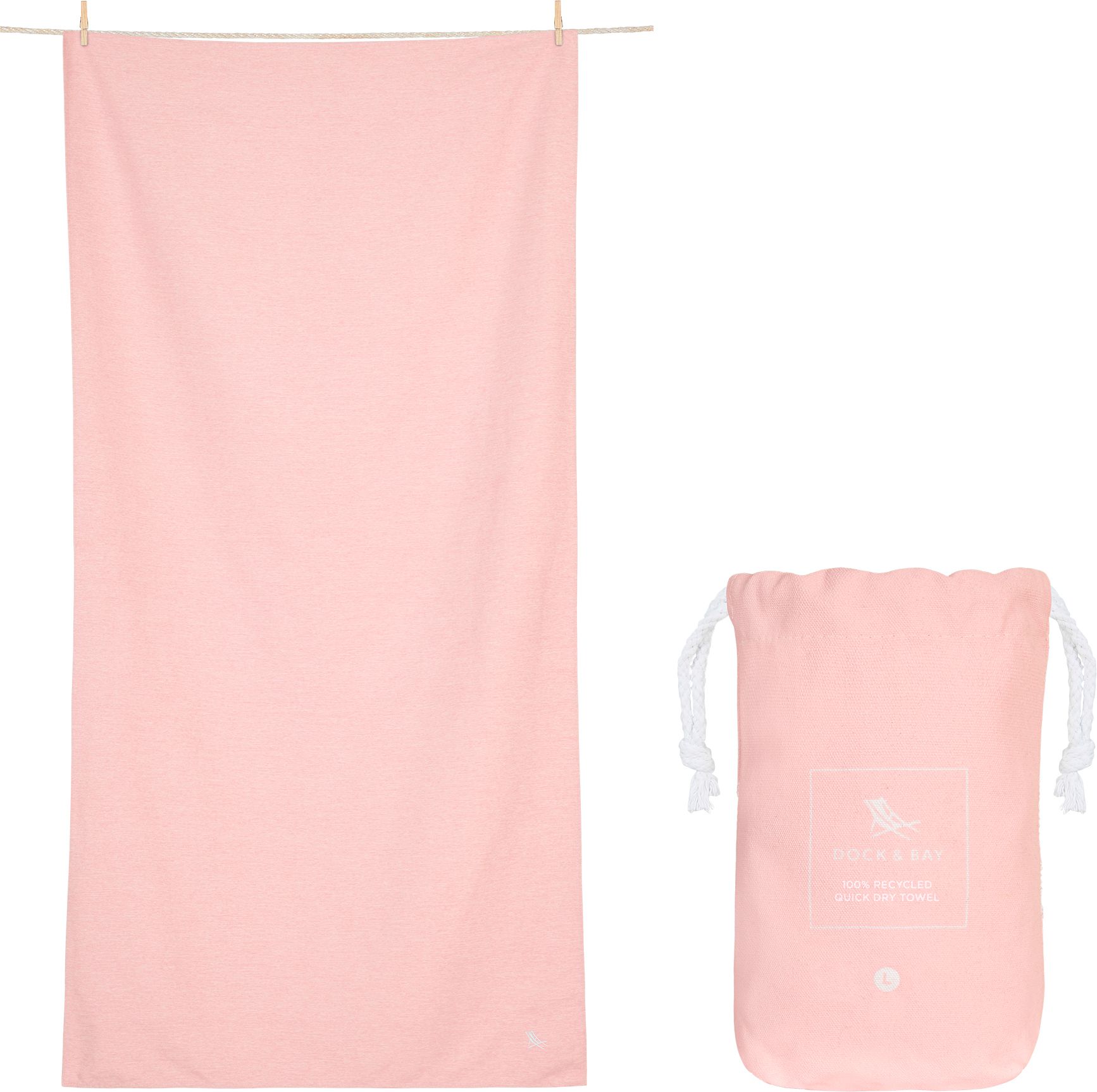 Fitness Towels Large / island pink