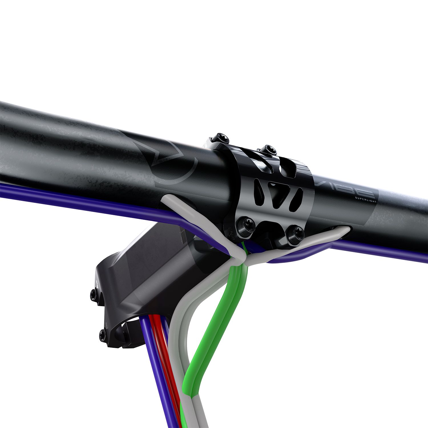 Lenker Vibe Superlight carbon / schwarz / 400 mm, 160 g