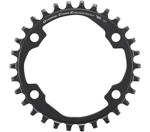 Kettenblatt Cues FC-U6000 Single / schwarz / 30 Zähne, 96 mm