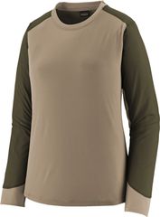 DIRT CRAFT Damen-Langarmshirt / seabird grey / M