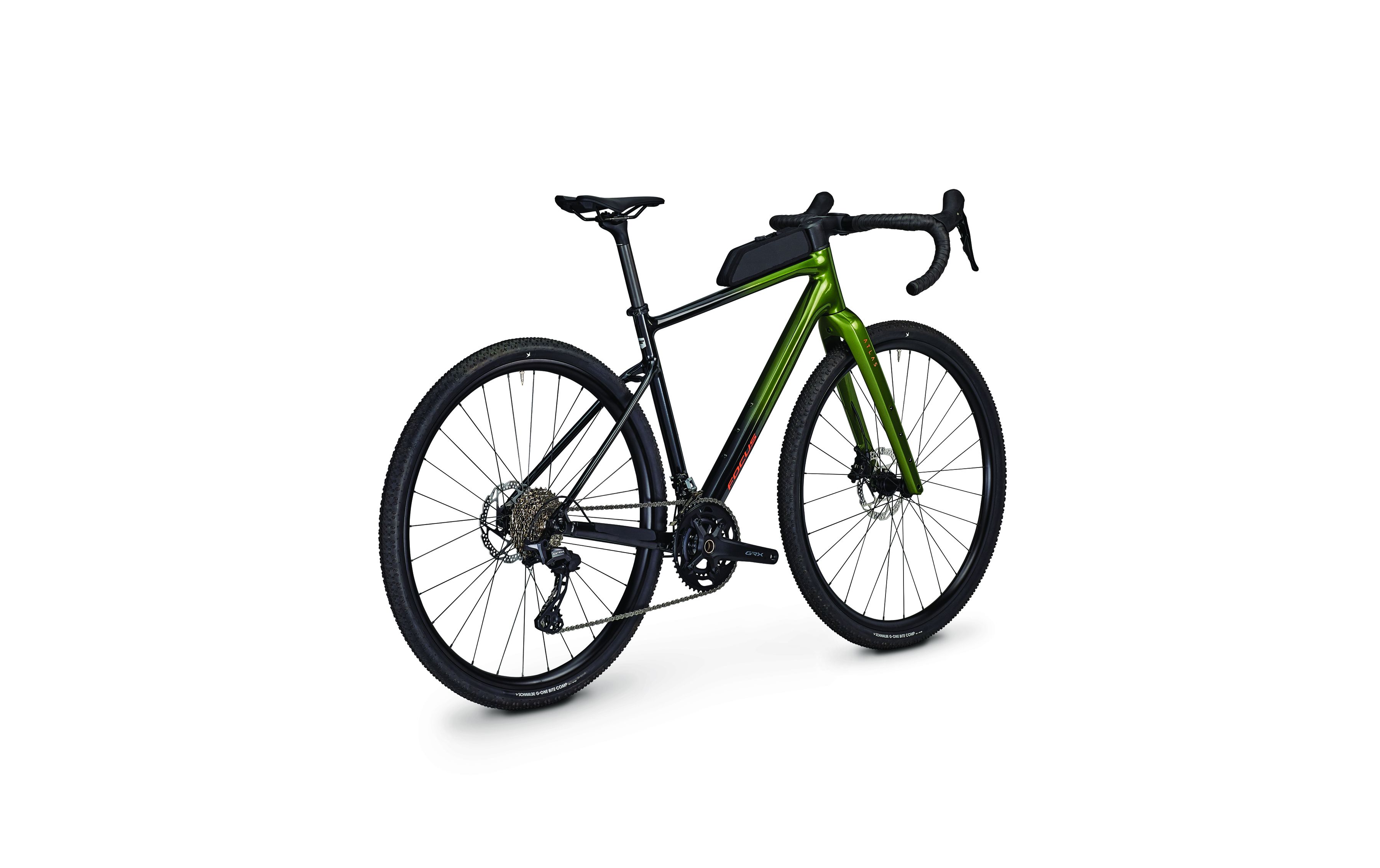 ATLAS 6.9 Gravelbike / Sprucegreen/Diamondblack / XL