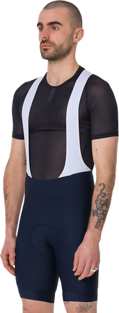 CORE Herren-Trägerhose / dark navy/white / L