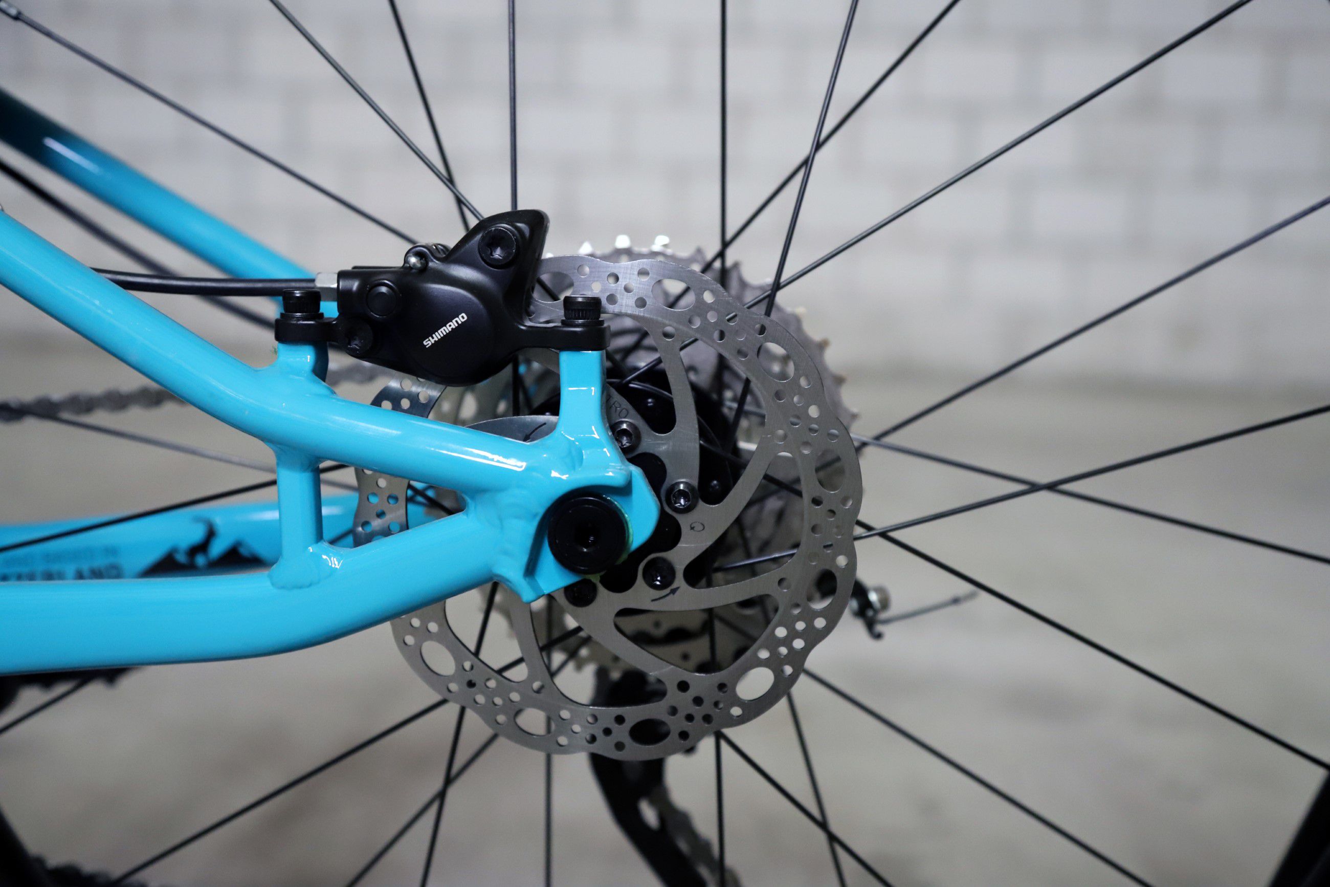 HILL BILL 24 MK2 Kinder- und Jugendvelo / turquoise / 24 ZOLL