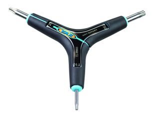 Dreiarmtorxschlüssel CL-09003-C T10/T25/T30 schwarz / Schwarz