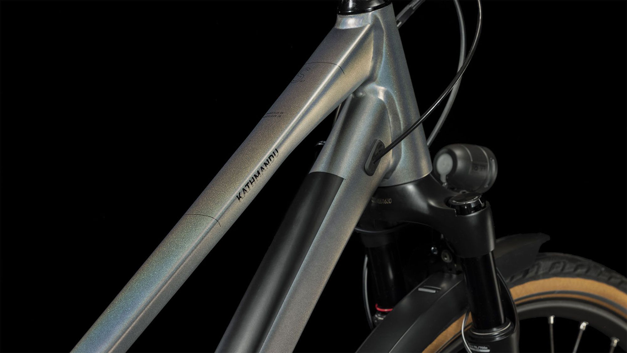 KATHMANDU SLX Trapez City- und Alltagsvelo / prizmsilver black / 46 CM
