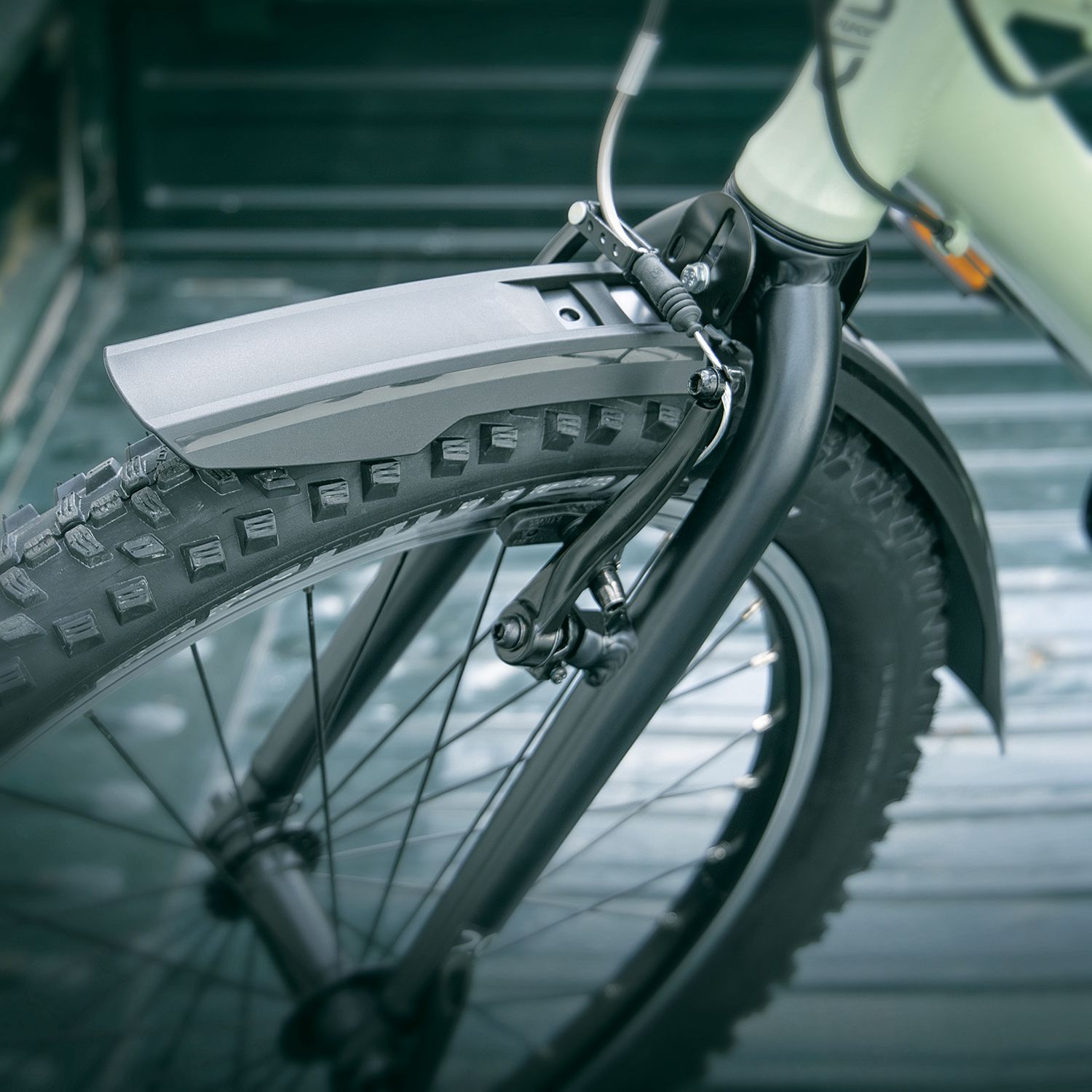 Steckschutzblechgarnitur Rowdy 20"-24" schwarz / schwarz