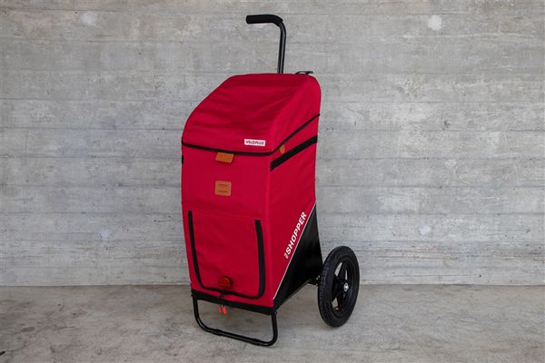 VELOSHOPPER Einkaufswagen / rot