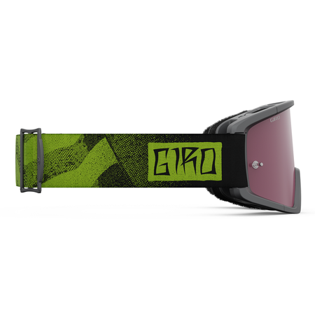 TAZZ VIVID MTB Goggle, schwarz / black/ano lime / vivid trail + c